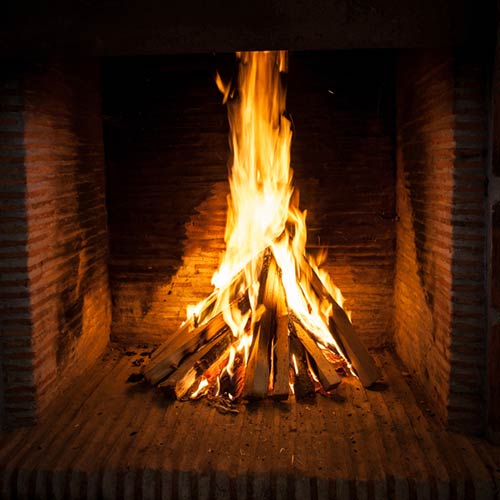 10 Packs of Fire Lighter Natural Flame Starters made from a Wood Base.
