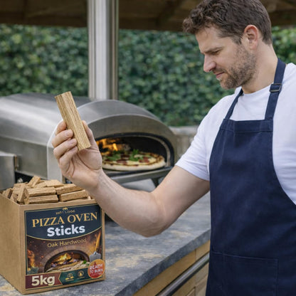 5kg Premium Oak Wood Pizza Sticks for Small Pizza Ovens