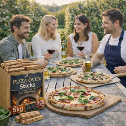 5kg Premium Oak Wood Pizza Sticks for Small Pizza Ovens