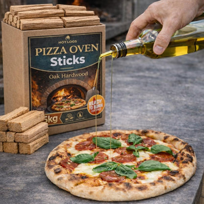5kg Premium Oak Wood Pizza Sticks for Small Pizza Ovens